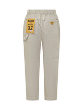 MAISON CRAZY WORKER - Pantaloni Maison Crazy Worker - Bianco - LIDIASHOPPING® - Official Website