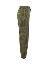 MAISON CRAZY WORKER - Pantaloni Cargo Maison Crazy Worker - Verde - LIDIASHOPPING® - Official Website
