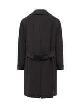 ESTERNO - Cappotto Doppiopetto in Cashmere Nero Esterno - Nero | Lidia Shopping ® | Official Website