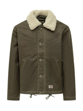 DICKIES THREADS - Dickies Threads Jacket with Shearling Collar - Green | Lidia Shopping ® | Official Website