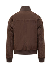 RENZO CENCI - Giacca Renzo Cenci in Pelle Scamosciata Marrone - Marrone | Lidia Shopping ® | Official Website