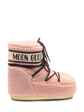 MOON BOOT - Iconic Low Fleece Boot - Pink - LIDIASHOPPING® - Official Website
