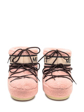 MOON BOOT - Iconic Low Fleece Boot - Rosa - LIDIASHOPPING® - Official Website