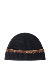MARNI - Cappello Beanie in Lana con Logo Marni - Nero - LIDIASHOPPING® - Official Website