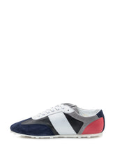 MARNI - Sneaker Bassa Multimateriale - Blu - LIDIASHOPPING® - Official Website