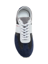 MARNI - Sneaker Bassa Multimateriale - Blu - LIDIASHOPPING® - Official Website