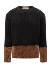 MARNI - Maglione Nero e Marrone Marni - Nero | Lidia Shopping ® | Official Website