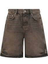 REPRESENT - Denim Short a Cinque Tasche - Marrone - LIDIASHOPPING® - Official Website