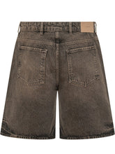 REPRESENT - Denim Short a Cinque Tasche - Marrone - LIDIASHOPPING® - Official Website