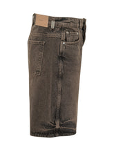 REPRESENT - Denim Short a Cinque Tasche - Marrone - LIDIASHOPPING® - Official Website