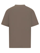 REPRESENT - T-shirt con Logo Ricamato - Marrone - LIDIASHOPPING® - Official Website
