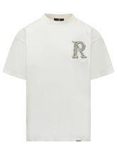 REPRESENT - Western T-shirt with Logo Patch - White - LIDIASHOPPING® - Official Website