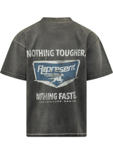 REPRESENT - T-shirt Nothing Faster con Tasca e Logo - Grigio | Lidia Shopping | Official Website