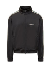REPRESENT - Giacca Sportiva Con Bande Sulle Spalle - Nero - LIDIASHOPPING® - Official Website
