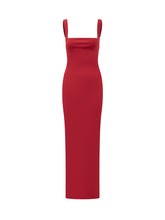SOLACE LONDON - Abito Lungo Con Spalline Sottili - Rosso | Lidia Shopping ® | Official Website