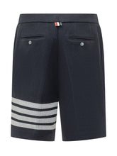THOM BROWNE - Bermuda Shorts - Blue - LIDIASHOPPING® - Official Website
