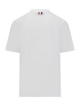 THOM BROWNE - T-Shirt In Cotone Con Vestibilità Regolare - Bianco - LIDIASHOPPING® - Official Website