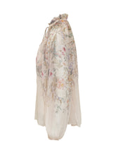 ZIMMERMANN - Blusa Rebellion con Stampa Floreale e Collo Alto - Rosa | Lidia Shopping | Official Website