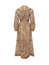 ZIMMERMANN - Abito Midi in Chiffon con Stampa Paisley - Multicolore - LIDIASHOPPING® - Official Website