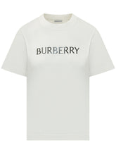 BURBERRY - Frankie T-Shirt - White - LIDIASHOPPING® - Official Website