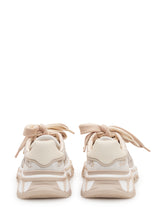 DOLCE & GABBANA - Lace Low-Top Sneaker - Beige - LIDIASHOPPING® - Official Website