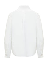 KENZO - Kenzo Cotton Shirt With Boke Flower - White - LIDIASHOPPING® - Official Website