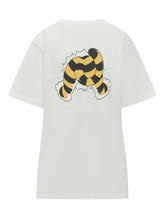 KENZO - T-Shirt Oversize con Stampa Tigre - Bianco - LIDIASHOPPING® - Official Website