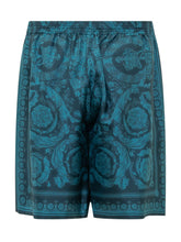 VERSACE - Shorts - Blue - LIDIASHOPPING® - Official Website