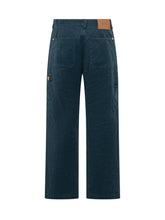 VERSACE - Wide Leg Denim Pants with Pockets - Blue - LIDIASHOPPING® - Official Website