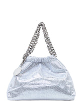 STELLA MCCARTNEY - Borsa Falabella Mini con Coulisse - Argento | Lidia Shopping ® | Official Website
