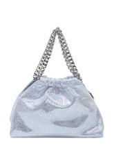 STELLA MCCARTNEY - Borsa Falabella Mini con Coulisse - Argento | Lidia Shopping ® | Official Website