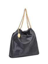 STELLA MCCARTNEY - Borsa Falabella Medium - Nero - LIDIASHOPPING® - Official Website
