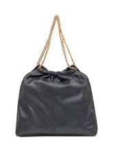 STELLA MCCARTNEY - Borsa Falabella Medium - Nero - LIDIASHOPPING® - Official Website