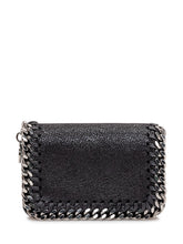 STELLA MCCARTNEY - Portacarte Falabella - Nero | Lidia Shopping ® | Official Website