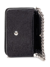 STELLA MCCARTNEY - Portacarte Falabella - Nero | Lidia Shopping | Official Website