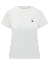 POLO RALPH LAUREN - Knit T-Shirt - White - LIDIASHOPPING® - Official Website