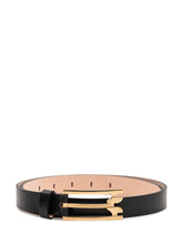 VICTORIA BECKHAM - Pin-Buckle Belt - Black - LIDIASHOPPING® - Official Website