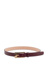 VICTORIA BECKHAM - Pin-Buckle Belt - Red - LIDIASHOPPING® - Official Website