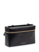 VICTORIA BECKHAM - Vanity Crossbody - Black - LIDIASHOPPING® - Official Website