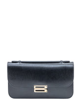 VICTORIA BECKHAM - Shoulder Bag With Flap Closure - Black - LIDIASHOPPING® - Official Website