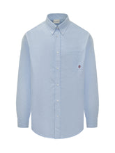 DROLE DE MONSIEUR - Embroidered Logo Shirt - Blue - LIDIASHOPPING® - Official Website