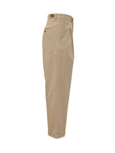DROLE DE MONSIEUR - High-Waist Tailored Trousers - Beige - LIDIASHOPPING® - Official Website
