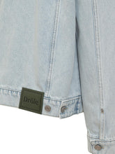 DROLE DE MONSIEUR - Denim Jacket With Contrast Collar - Blue - LIDIASHOPPING® - Official Website