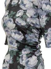 STELLA MCCARTNEY - Floral Mesh Short-Sleeve Top - Multicolor - LIDIASHOPPING® - Official Website