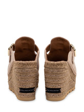 STELLA MCCARTNEY - Clog Gala in Suede con Zeppa - Beige - LIDIASHOPPING® - Official Website