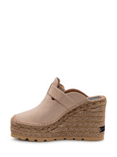 STELLA MCCARTNEY - Clog Gala in Suede con Zeppa - Beige - LIDIASHOPPING® - Official Website
