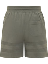 GIVENCHY - Knit Shorts with Drawstring - Green - LIDIASHOPPING® - Official Website