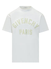GIVENCHY - Embroidered Logo T-shirt - White - LIDIASHOPPING® - Official Website