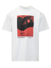 GIVENCHY - T-Shirt con Stampa Astratta - Bianco | Lidia Shopping ® | Official Website