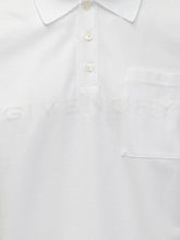 GIVENCHY - Tonal Logo Cotton Polo - White - LIDIASHOPPING® - Official Website